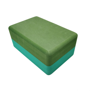 Wholesale Recycled foam top quality eva yoga block design yoga block eco friendly yoga brick